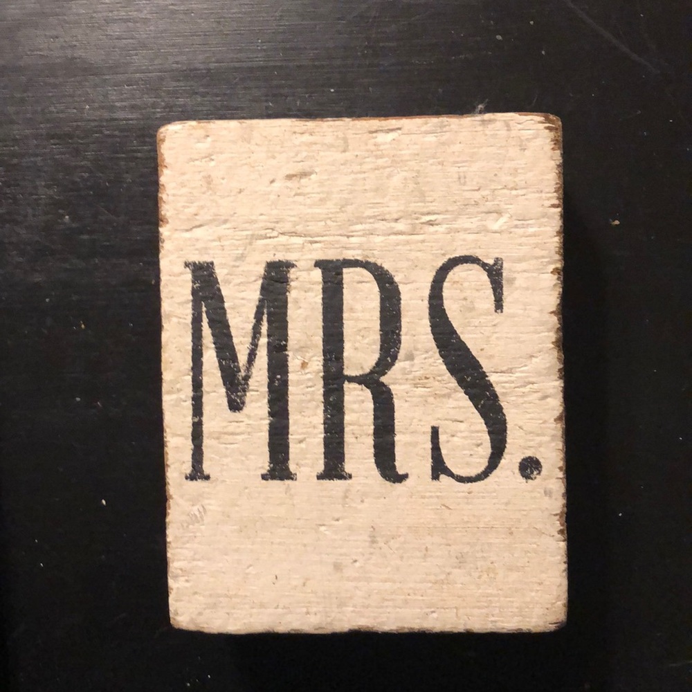 Mrs. Wooden Block